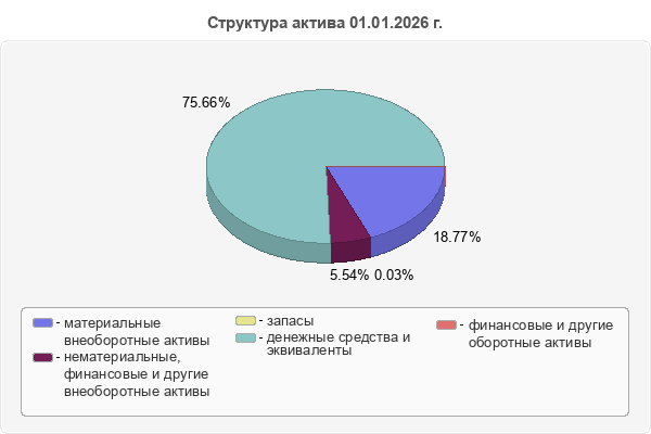 Структура актива 01.01.2026 г.