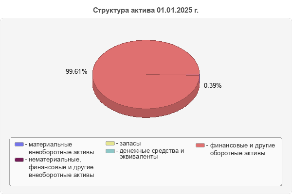 Структура актива 01.01.2025 г.