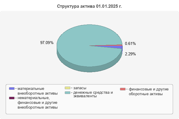 Структура актива 01.01.2025 г.