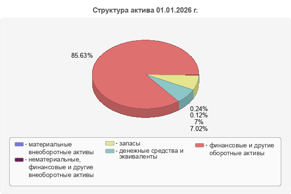 Структура актива 01.01.2026 г.