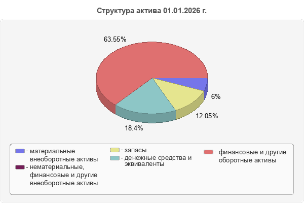 Структура актива 01.01.2026 г.