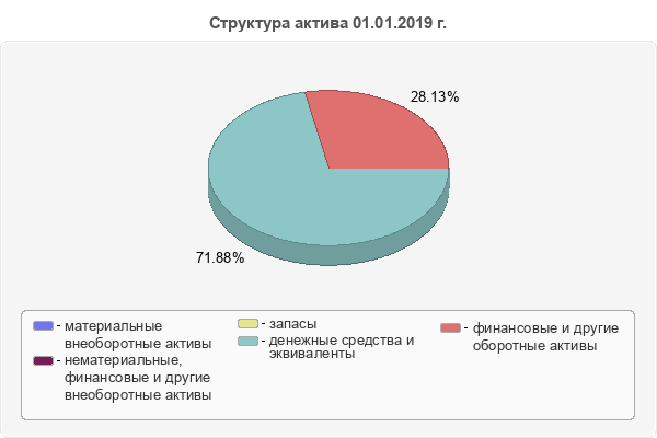 Структура актива 01.01.2019 г.