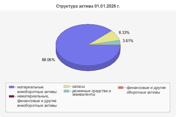 Структура актива 01.01.2026 г.