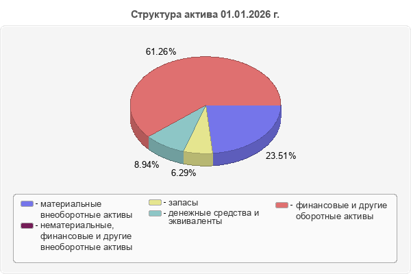 Структура актива 01.01.2026 г.