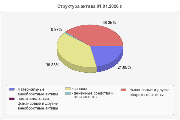 Структура актива 01.01.2026 г.