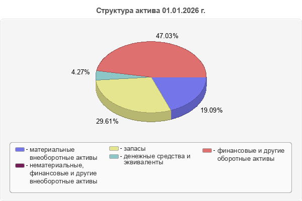 Структура актива 01.01.2026 г.