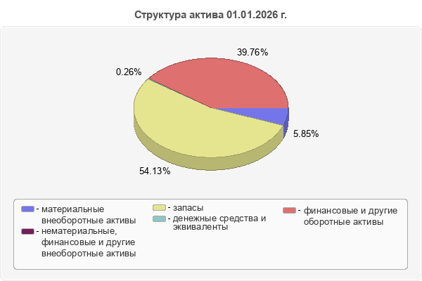 Структура актива 01.01.2026 г.