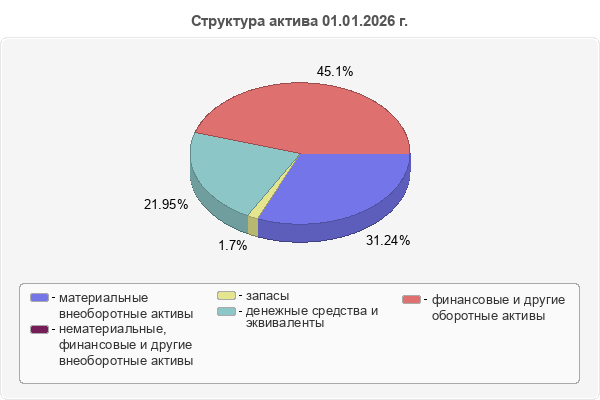 Структура актива 01.01.2026 г.