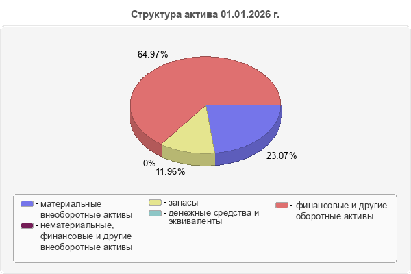 Структура актива 01.01.2026 г.