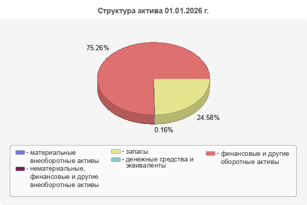 Структура актива 01.01.2026 г.