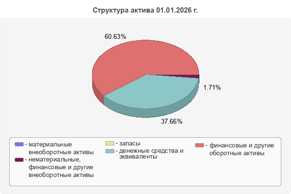 Структура актива 01.01.2026 г.