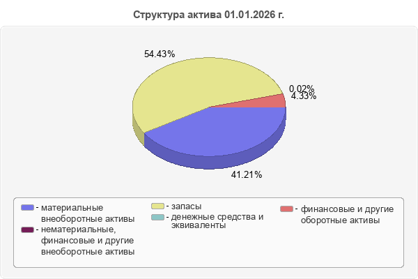 Структура актива 01.01.2026 г.