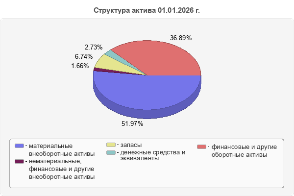 Структура актива 01.01.2026 г.