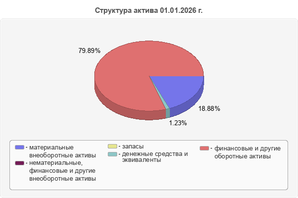 Структура актива 01.01.2026 г.