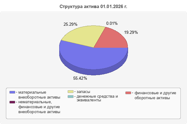 Структура актива 01.01.2026 г.