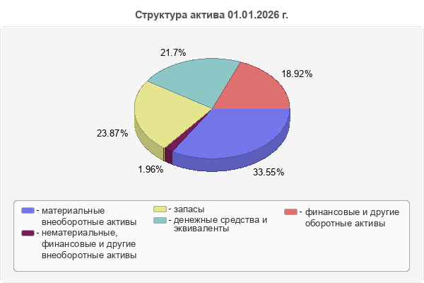 Структура актива 01.01.2026 г.