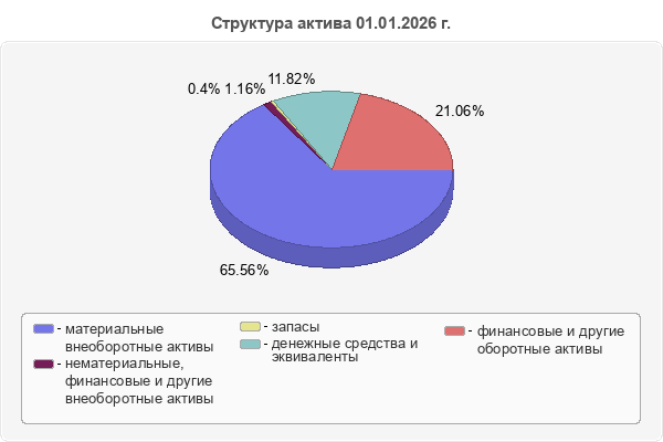 Структура актива 01.01.2026 г.