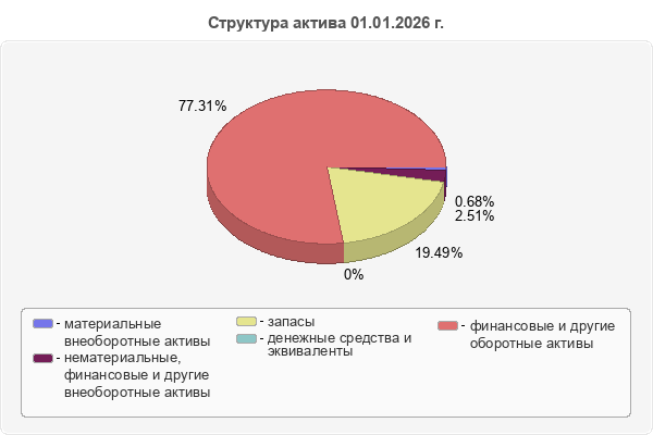 Структура актива 01.01.2026 г.