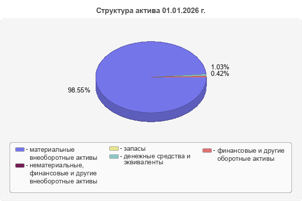 Структура актива 01.01.2026 г.
