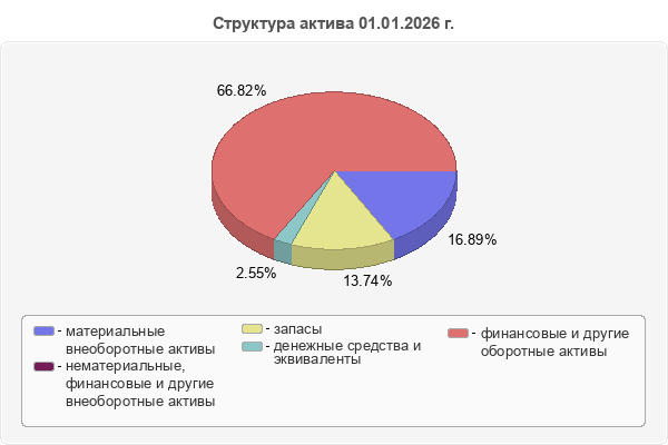 Структура актива 01.01.2026 г.