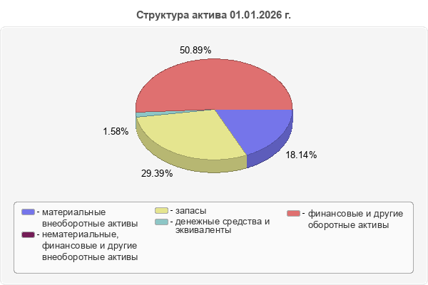 Структура актива 01.01.2026 г.