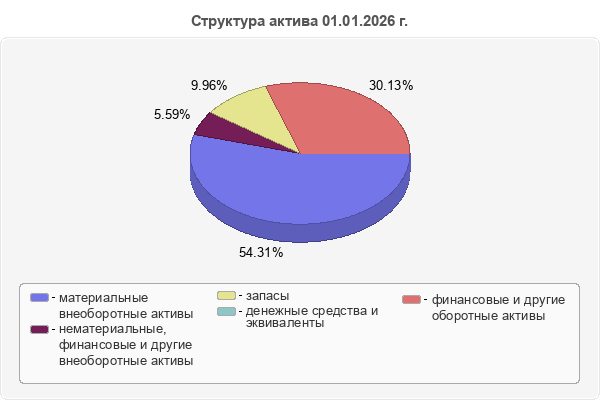 Структура актива 01.01.2026 г.