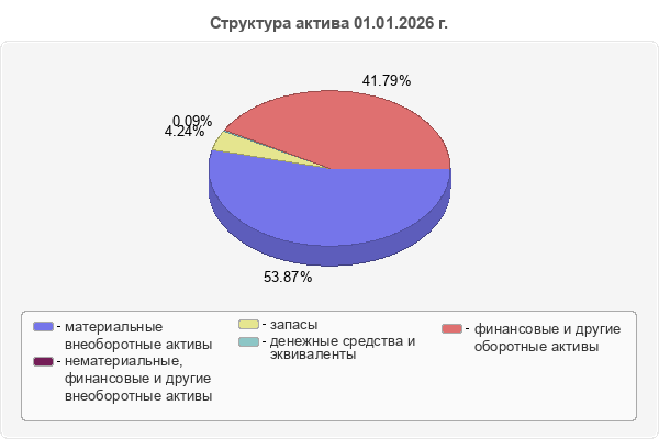 Структура актива 01.01.2026 г.
