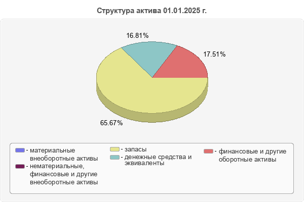 Структура актива 01.01.2025 г.
