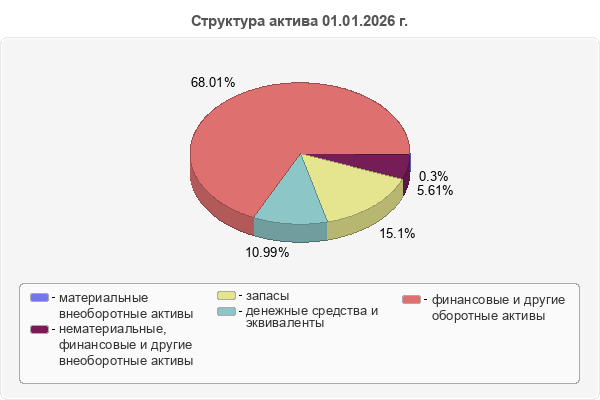 Структура актива 01.01.2026 г.