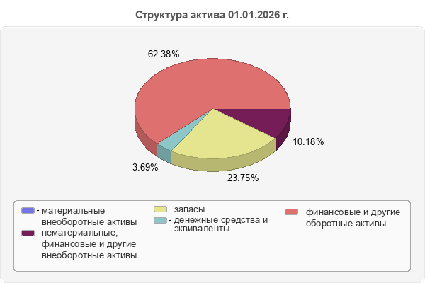 Структура актива 01.01.2026 г.