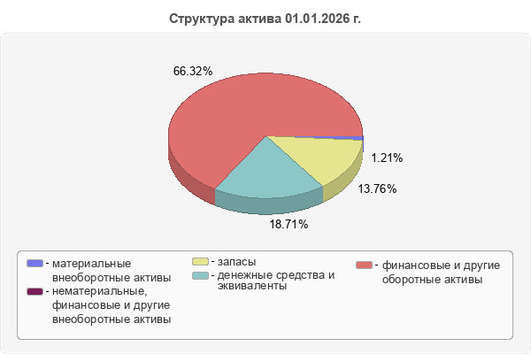 Структура актива 01.01.2026 г.