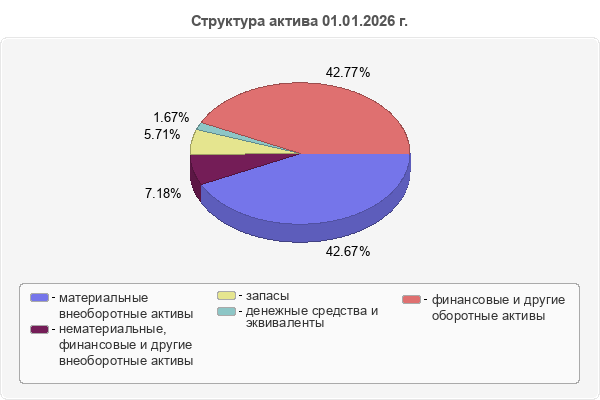 Структура актива 01.01.2026 г.