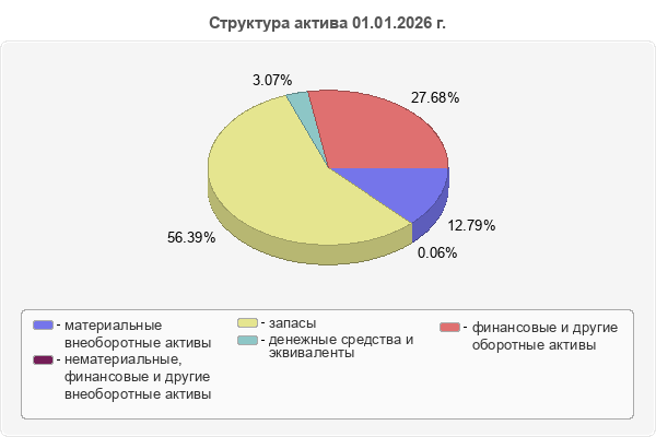 Структура актива 01.01.2026 г.