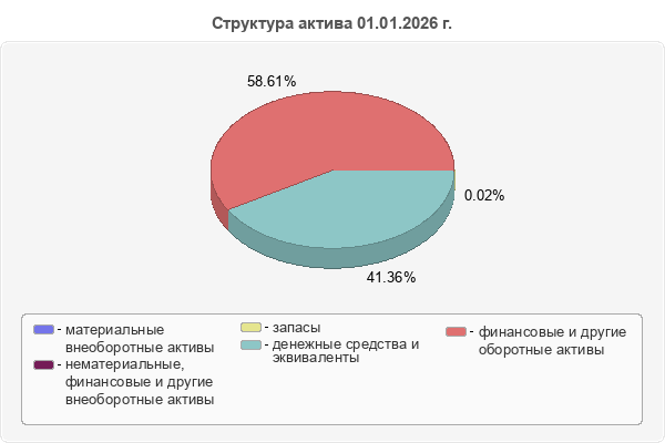 Структура актива 01.01.2026 г.