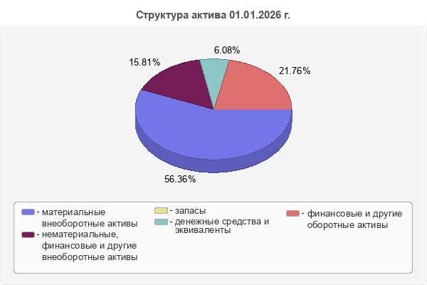 Структура актива 01.01.2026 г.