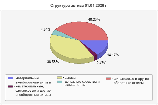 Структура актива 01.01.2026 г.