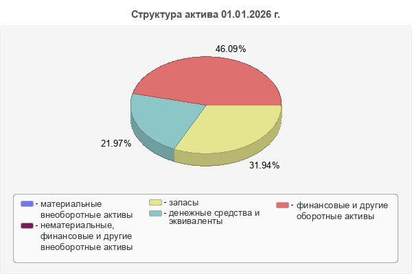 Структура актива 01.01.2026 г.