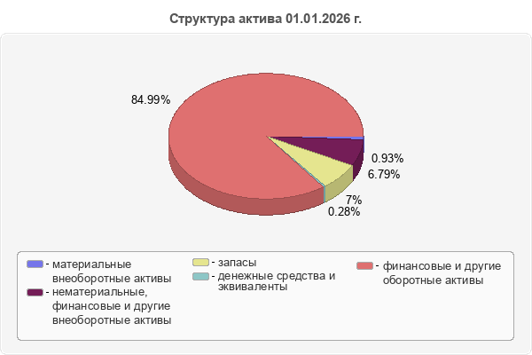 Структура актива 01.01.2026 г.