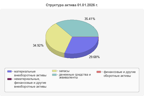 Структура актива 01.01.2026 г.