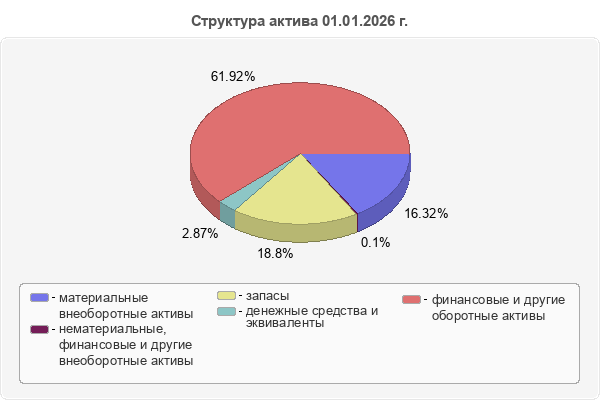 Структура актива 01.01.2026 г.