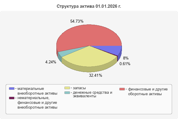 Структура актива 01.01.2026 г.