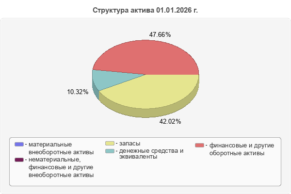Структура актива 01.01.2026 г.
