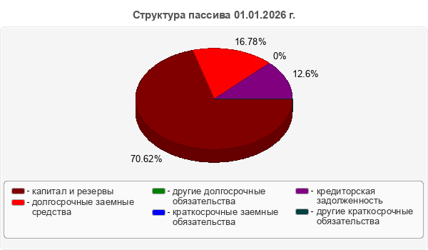 Структура пассива 01.01.2026 г.