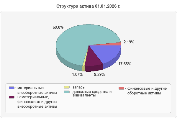 Структура актива 01.01.2026 г.