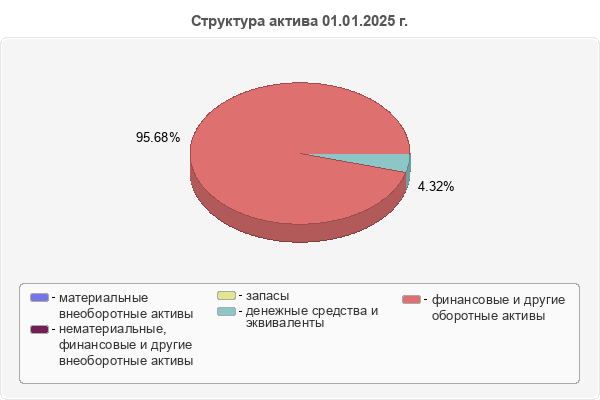 Структура актива 01.01.2025 г.
