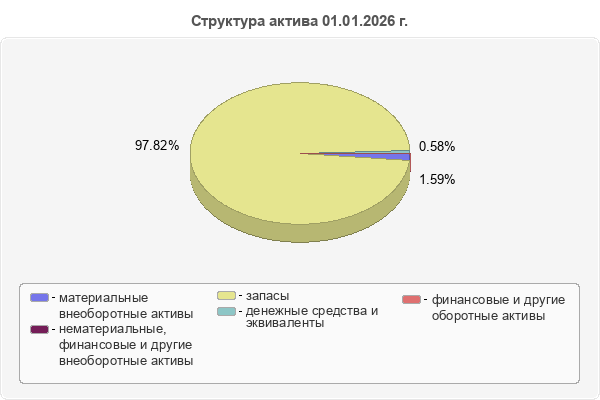 Структура актива 01.01.2026 г.