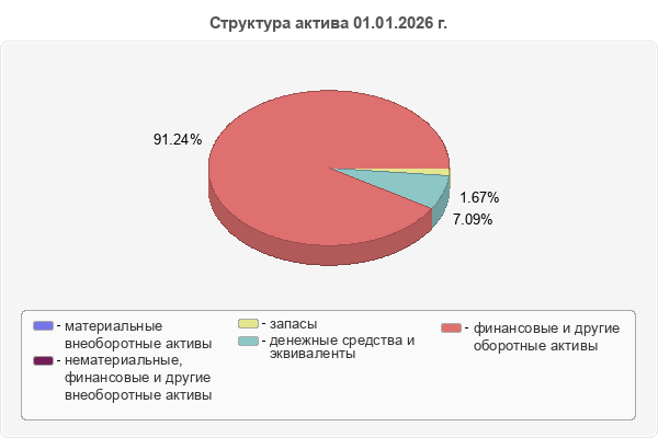 Структура актива 01.01.2026 г.