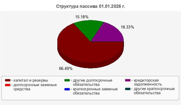 Структура пассива 01.01.2026 г.