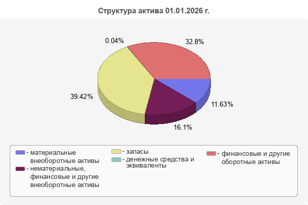 Структура актива 01.01.2026 г.