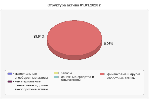 Структура актива 01.01.2025 г.
